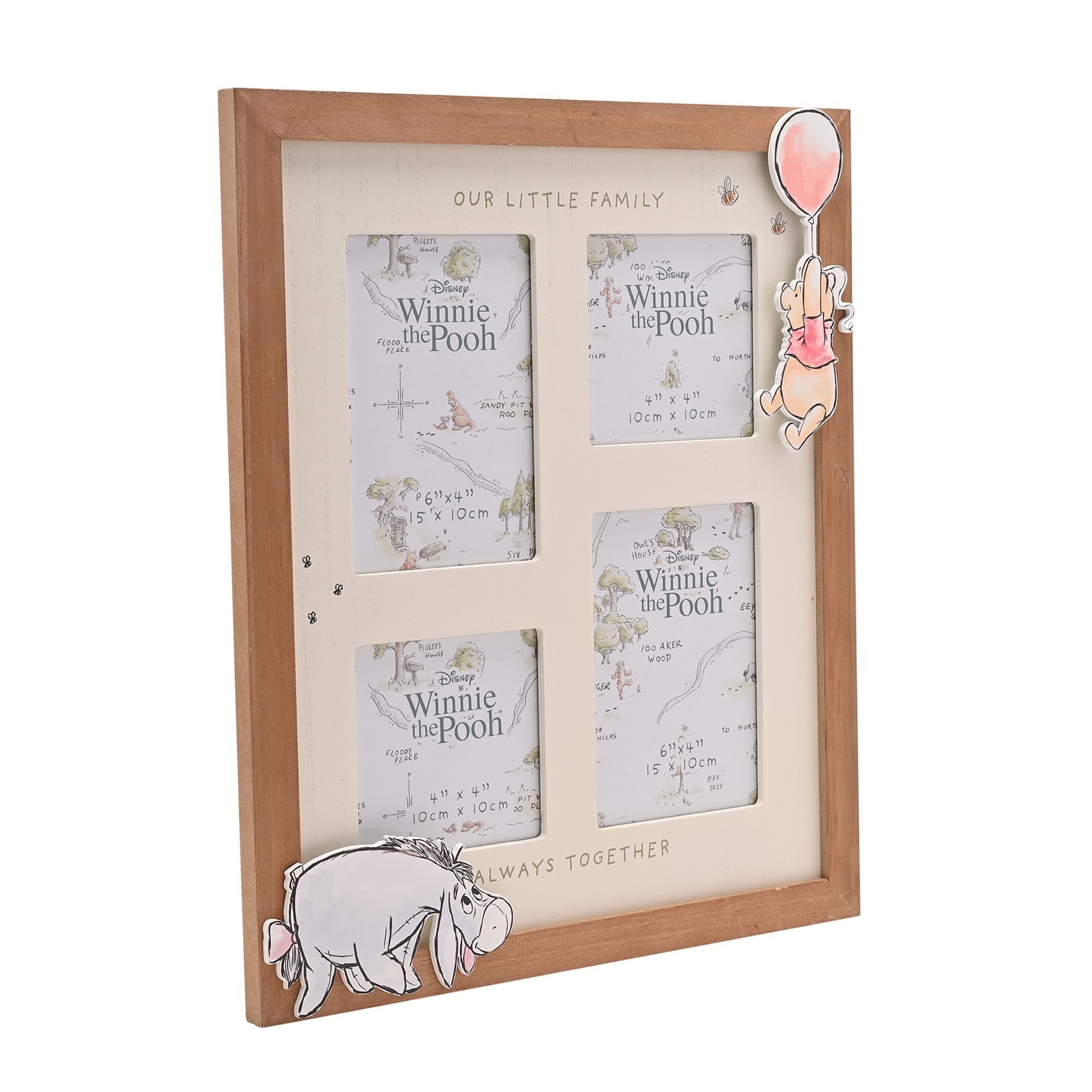 Disney Winnie The Pooh Folding Multi Aperture Scan Frame | Widdop