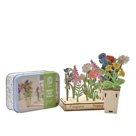 Apples To Pears Gift In A Tin British Wildflowers