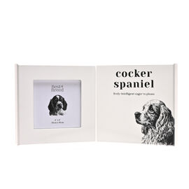 Best of Breed Cocker Spaniel Frame and Plaque Set - 3.5" x 3.5"