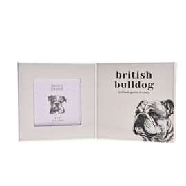 Best of Breed British Bulldog Frame and Plaque Set - 3.5" x 3.5"