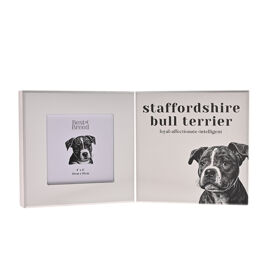 Best of Breed Staffy Frame and Plaque Set - 3.5" x 3.5"