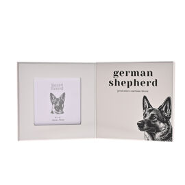 Best of Breed German Shepherd Frame and Plaque Set - 3.5" x 3.5"