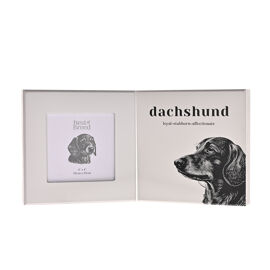 Best of Breed Dachshund Frame and Plaque Set - 3.5" x 3.5"