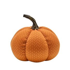 Country Living Pumpkin Doorstop Small  - Orange