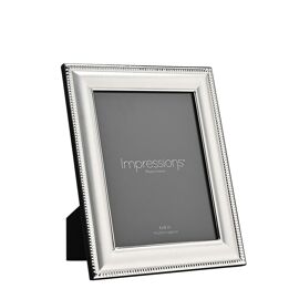 Impressions Silver Plated Patterned Edge Frame 6" x 8"