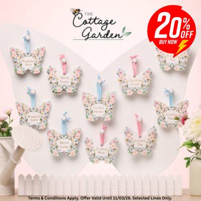 20% off Selected Cottage Garden