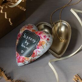 **MULTI 2** Demdaco Art Hearts Sister Art Heart Keeper