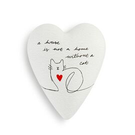 **MULTI 2** Demdaco Art Hearts Cat Love Art Heart Keeper