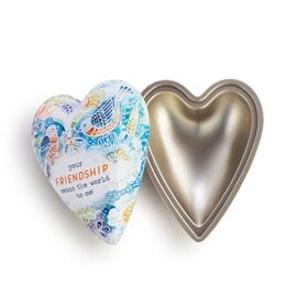 **MULTI 2** Demdaco Art Hearts Your Friendship Art Heart Keeper