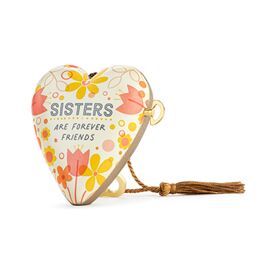 **MULTI 2** Demdaco Art Hearts Sisters Forever Musical Art Heart