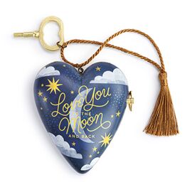 **MULTI 2** Demdaco Art Hearts To The Moon Musical Art Heart