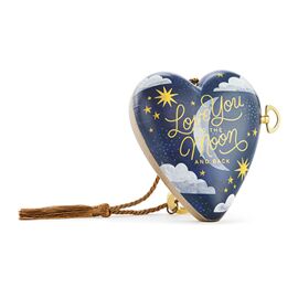 **MULTI 2** Demdaco Art Hearts To The Moon Musical Art Heart