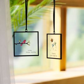 **MULTI 2** Demdaco Sharon Nowlan Love From Above Suncatcher