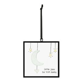 **MULTI 2** Demdaco Sharon Nowlan Love You To The Moon Suncatcher