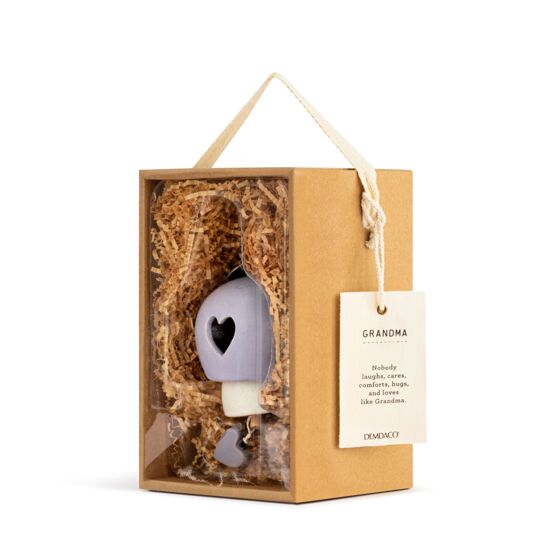 Demdaco Inspired Bell Strong Beautiful You w/Hanger Gray Stoneware/Wood, 3Dx9H Demdaco Inspired Bell Strong Beautiful You w/Hanger Gray Stoneware/Wood, 3Dx9H