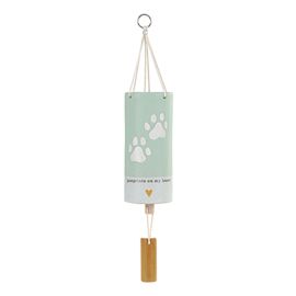 Demdaco Inspired Collection Wind Chime - Paw Prints