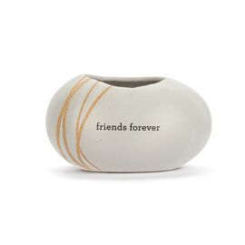 **MULTI 2** Demdaco Inspired Collection Small Planter  - Friend