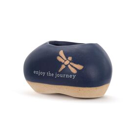 **MULTI 2** Demdaco Inspired Collection Small Planter - Journey