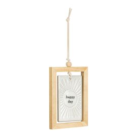 Demdaco Inspired Collection Happy Day Hanging Plaque 3" x 4.5"