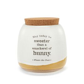 **MULTI 2** Demdaco Winnie the Pooh Sweeter Than Hunny Small Cork Lid Canister