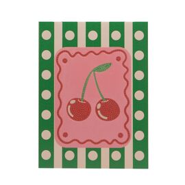 Apples To Pears Diamond Art Canvas Craft Set - Cherries