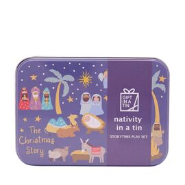Apples To Pears Gift In A Tin Nativity