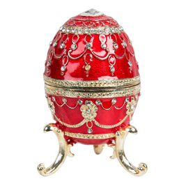 Treasured Trinkets - Large Egg Red *(48/36)*