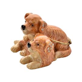Treasured Trinkets - Pair of Puppies *(72/36)*