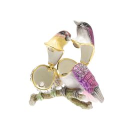 Treasured Trinkets - Pair of Violet Starlings