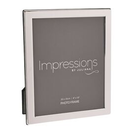 Silverplated Photo Frame Flat Edge - 8" x 10"