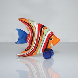Objets d'art Miniature Glass Figurine - Fish 8cm