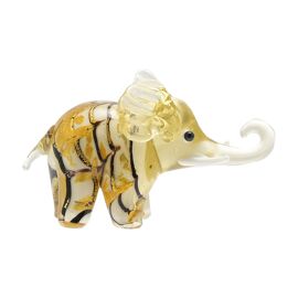 Objets d'art Miniature Glass Figurine - Elephant