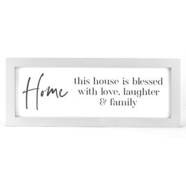 Moments Wall Plaque - Home 40cm
