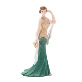 Juliana 'Broadway Belles' Emerald Elegance Small Figurine  - Ella