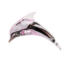 Objets d'art Glass Figurine - Dolphin