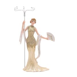 Juliana „Broadway Belles“ Goldener Gatsby-Schmuckhalter