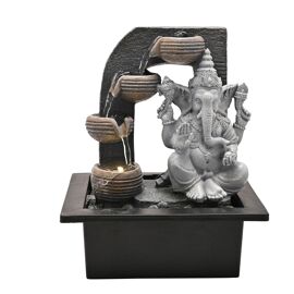 Juliana Ganesh Water Fountain With LED Lights