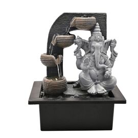 Juliana Ganesh Water Fountain With LED Lights