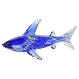 Objets d'art Glass Figurine - Shark
