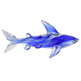 Objets d'art Glass Figurine - Shark