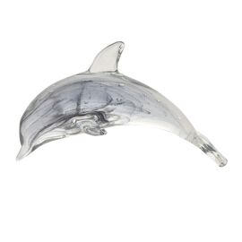 Objets d'art Glass Figurine - Shimmer Dolphin