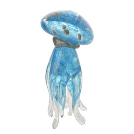 Objets d'art Glass Figurine - Jellyfish
