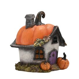 Pumpkin House Ornament