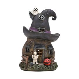 Witches House LED Ornament