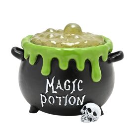 **MULTI 3**Green LED Cauldron Ornament