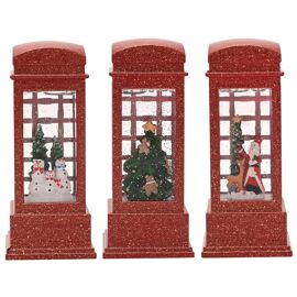 **ASTD MULTI 6** LED Mini Lanterns Includes Telephone Booths