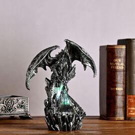 Juliana Mystic Legends Silver Dragon with Light - Medium