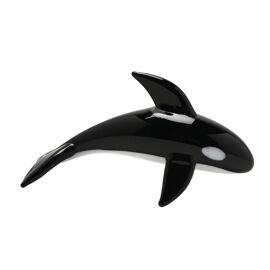 Objets d'art Miniature Glass Figurine - Whale