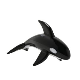 Objets d'art Miniature Glass Figurine - Whale