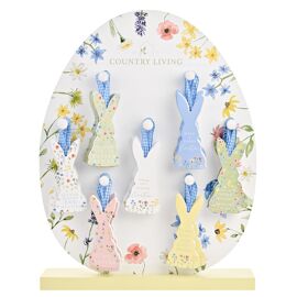 Eggs-traordinary Gifting CDU Display Stand + 42 Mini Bunny Hanging Plaques